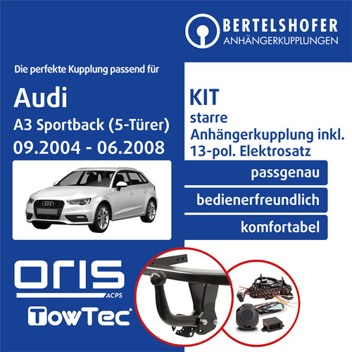 Für audi sportback typ - für, 8p