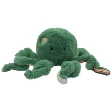 Schöner grüner Krake mit Muschel Kuscheltier 25cm Gebraucht Oktopus Kraken Tinte