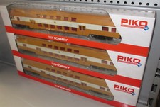 Piko H0 57622 57623 Doppelstockwagen  Steuerwagen, DR, Ep. IV 