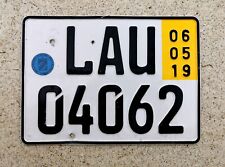 KFZ-KENNZEICHEN NUMMERNSCHILD license plate Kurzzeit DEUTSCHLAND