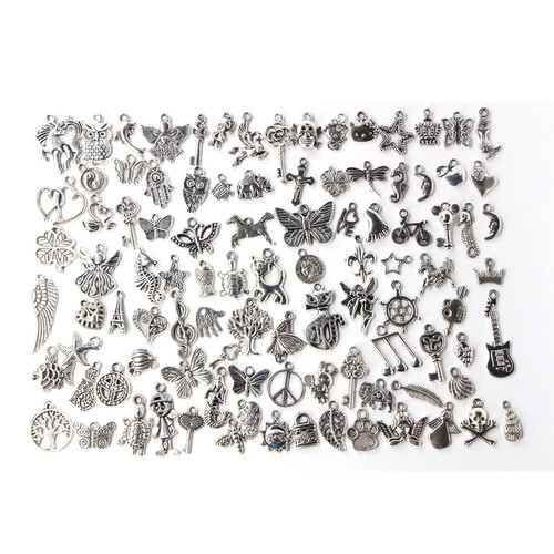 100 stücke charm anhänger - charm,
