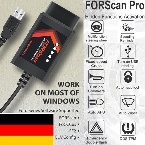 Forscan elmconfig obd2 adapter - forscan,