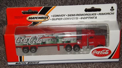 Truck coca cola - coca-cola, matchbox