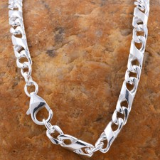 Dollarkette massiv silberkette - dollarkette,