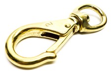 Karabinerhaken messing - karabinerhaken,