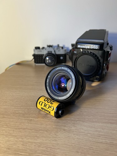Mamiya sekor 80mm 8 n - c, f2.8