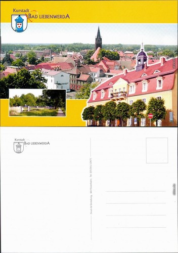 Ansichtskarte bad liebenwerda - bad,