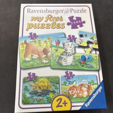 Niedliche Haustiere. My first Puzzle. 4 Motive (2017, Game)