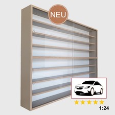 !! Sammlervitrine für Ihre Schätze , Modellauto 1:24 , Regal , Vitrine 8 Fach !!