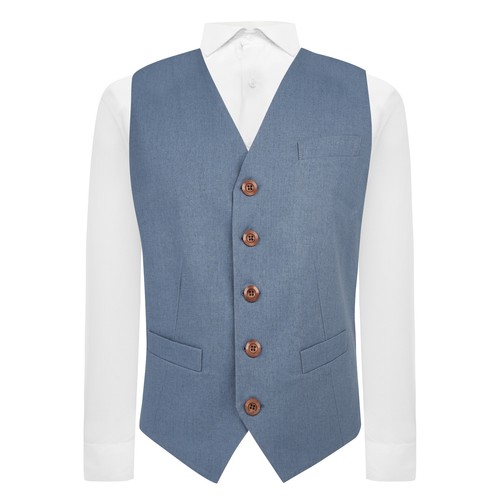 Blaue leinenweste airforce - blaue,