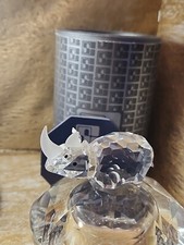 Boxed swarovski figur nashorn - figur,