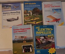 5x Modellbau Handbuch Elektro Motorflug Flugzeugbau Segelflug EPP Impeller