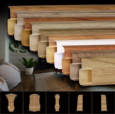 2m Sockelleisten PVC mit