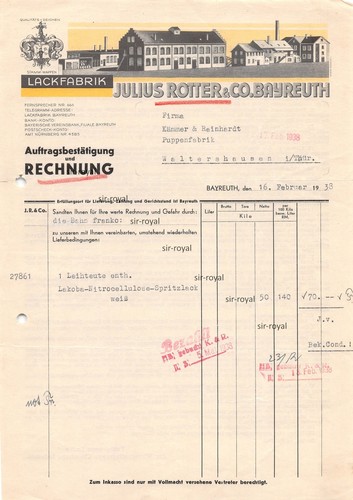Lackfabrik julius rotter - julius,