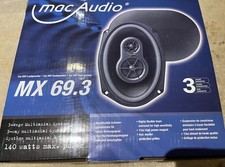 macAudio MX 69.3 Auto-Einbaulautsprecher mit 3 Wege-System, neu +OVP