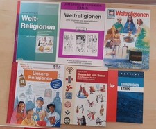 Unterrichtsmaterial Konvolut Ethik Religionen Weltreligionen 6 Bücher Kl. 3 - 6