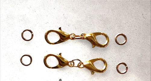 Doppelter karabiner verschluss - doppelter,