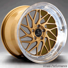 19 Zoll UX14 Stufentiefbett Alufelgen 8,5x19 5x112 ET45 gold für VW