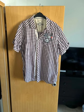 Camp David Hemd in rot schwarz