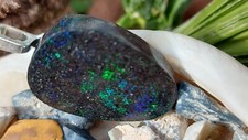 Andamooka opal black grüner - andamooka,