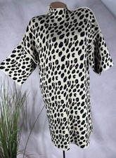 neu Pulloverkleid Leopardprint