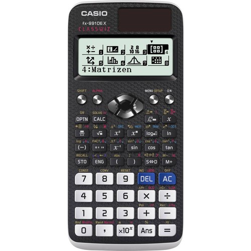 Casio 991de technisch - casio,