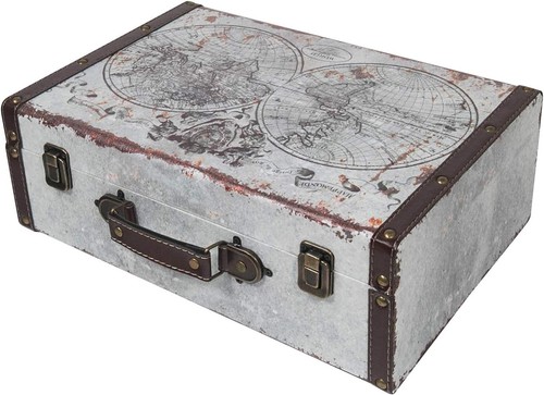 Hmf vintage deko koffer aus - hmf,