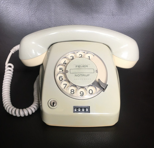 Post wählscheibentelefon - post,