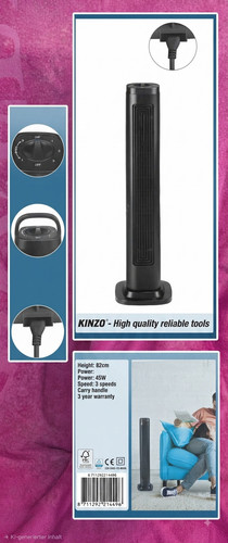 Kinzo turmventilator tower - turmventilator, /