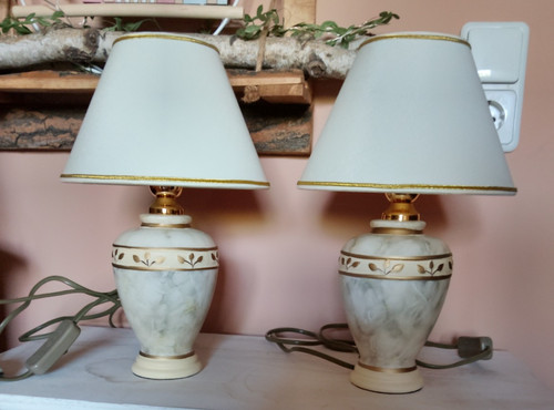 Shabby chic nachttischlampe - chic,