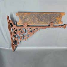 Gusseisen Ausleger Werbeschild Wandschild Geschäftsschild  Ladenschild 77cm 13Kg