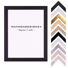 Rahmendesign24 Bilderrahmen Milano, 10 Farben - 25 Größen, Fotorahmen, Wechselra