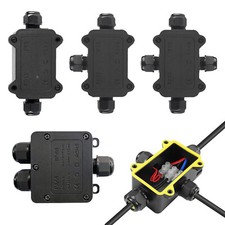 Abzweigdose IP68 Wasserdicht Kabelmuffe Kabelverbinder Anschlußbox Verteilerdose