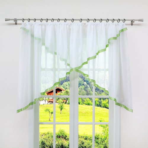 Transparent gardine - transparent,