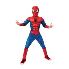 Kinder-Kostüm Spiderman Deluxe mit Maske
