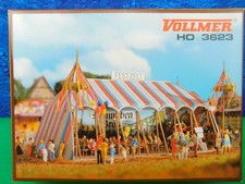 F12 Vollmer H0 Bausatz 3623 Festzelt mit Inneneinrichtung OVP TOP