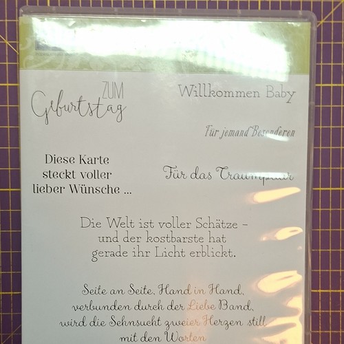 Stempelset deutsche