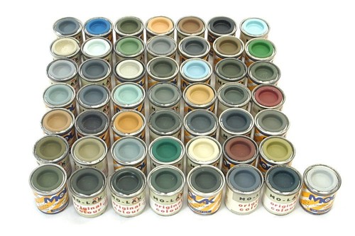Molak farben set - farben-set, mit
