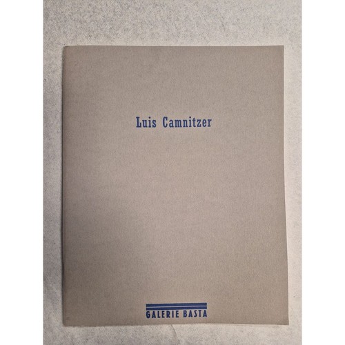 Luis camnitzer zanoobia - camnitzer,,