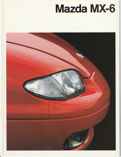 Prospekt mazda 92 - prospekt, 1992