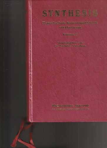 Homöopathie buch synthesis - homöopathie-buch.,