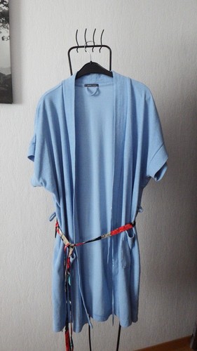 Kurz bademantel chic - bademantel, leicht
