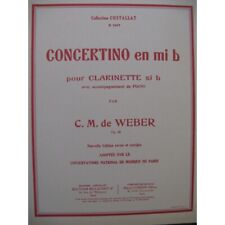 WEBER Concertino In Es B