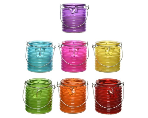Citronella kerze glas 9cm - citronella,