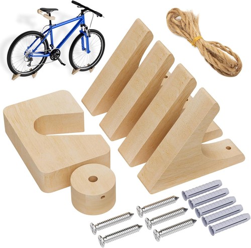 Fahrrad wandhalterung holz - fahrrad,