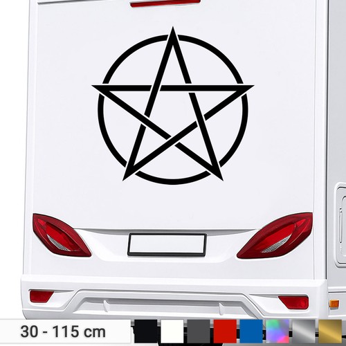 Pentagram sticker gothic - sticker,