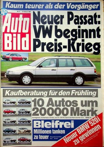 Auto bild 1988 - 5),