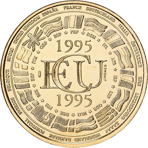 Frankreich medaille ecu - frankreich,, medaille,