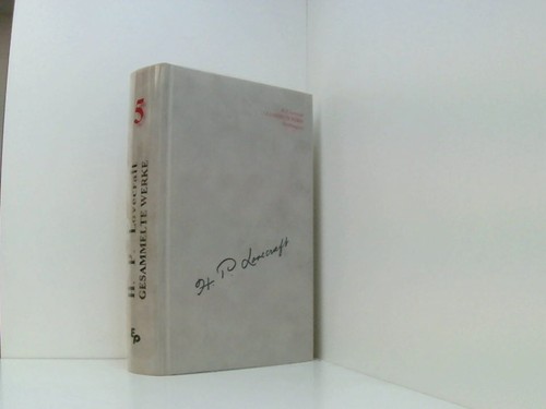 Gesammelte werke h p - gesammelte,