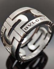 BVLGARI Parentesi Ring, Weißgold 18 Karat / 750